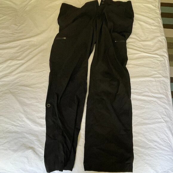 L.L. Bean Lightweight Hiking Pants Women's Black Size 8 - Picture 1 of 8